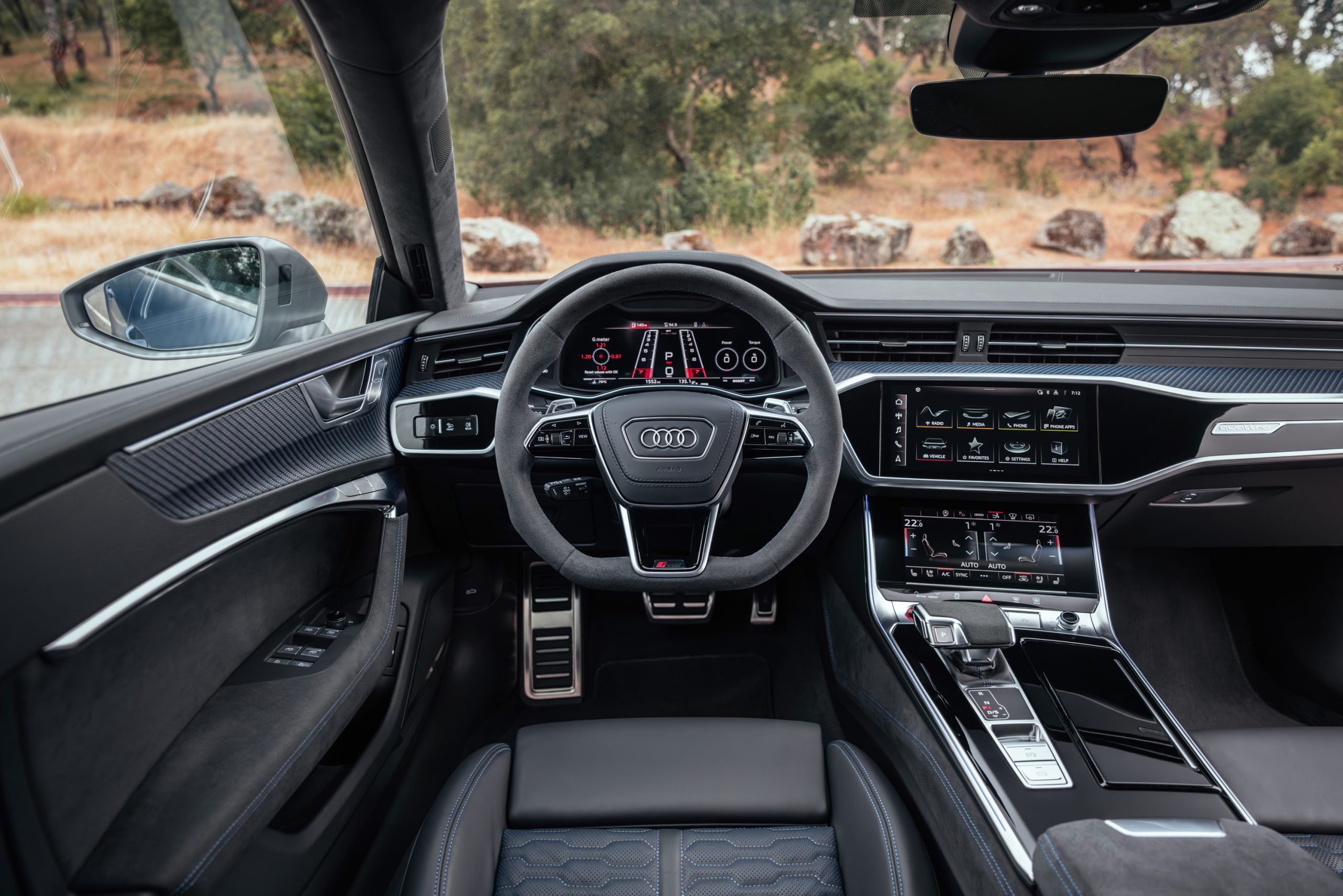 Audi RS7 interior